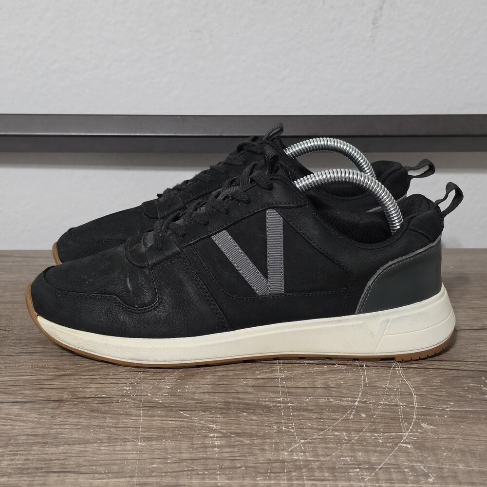 Vionic leather and suede Black Athletic Sneakers . Size 10, but run small